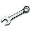 Capri Tools 19 mm WaveDrive Pro Stubby Combination Wrench for Regular and Rounded Bolts CP11750-M19SB